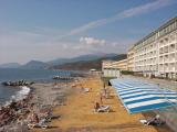 Пляж, Пансионат `Морской', Крым (Южный Берег Крыма, Алушта)