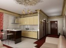 Apartments type 2, lounge & kitchen, Hotel «VIP-Residence»