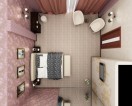 Apartments type 2, bedroom, Hotel «VIP-Residence»