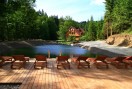 view of the summer lake, Hotel «Ozero Vita, eco-resort »