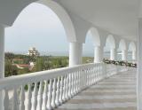 Панорама с балкона, Гостиница `Дельфин', Крым (Севастополь)